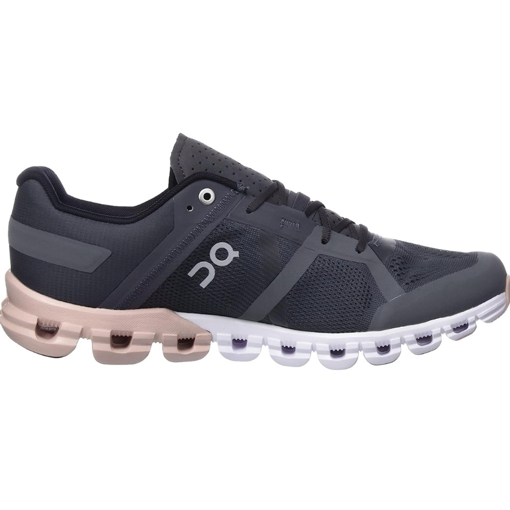 On Running Womens Cloudflow Mesh Rock Rose Trainers Size 7.5